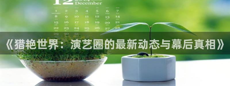 必发集团7790会员：《猎艳世界：演艺圈的最新动态与幕后真相》